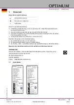 Preview for 7 page of Optimum 3020217 Operating Manual