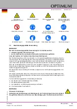 Preview for 9 page of Optimum 3020217 Operating Manual