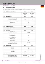 Preview for 20 page of Optimum 3020217 Operating Manual