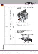 Preview for 41 page of Optimum 3020217 Operating Manual