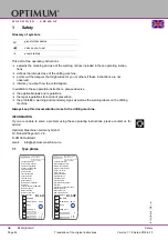 Preview for 54 page of Optimum 3020217 Operating Manual