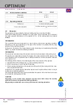 Preview for 68 page of Optimum 3020217 Operating Manual