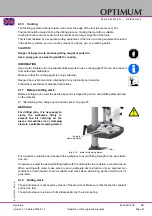 Preview for 81 page of Optimum 3020217 Operating Manual