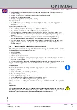 Предварительный просмотр 7 страницы Optimum 3020640 Operating Manual