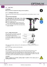 Предварительный просмотр 25 страницы Optimum 3020640 Operating Manual