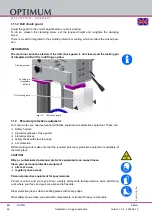 Предварительный просмотр 66 страницы Optimum 3034250 Operating Manual