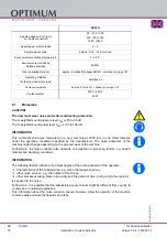 Предварительный просмотр 70 страницы Optimum 3034250 Operating Manual