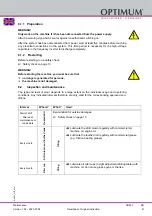 Preview for 41 page of Optimum 3034252 Operating Manual