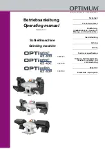 Preview for 1 page of Optimum 3091025 Operating Manual