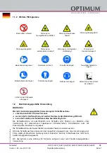 Предварительный просмотр 7 страницы Optimum 310 1505 Operating Manual