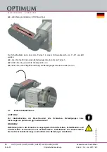 Предварительный просмотр 20 страницы Optimum 310 1505 Operating Manual