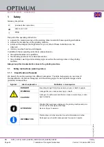 Предварительный просмотр 36 страницы Optimum 310 1505 Operating Manual