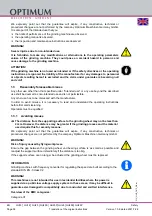 Предварительный просмотр 38 страницы Optimum 310 1505 Operating Manual