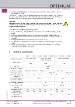 Предварительный просмотр 43 страницы Optimum 310 1505 Operating Manual