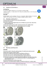 Предварительный просмотр 52 страницы Optimum 310 1505 Operating Manual