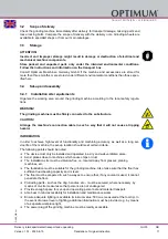 Предварительный просмотр 11 страницы Optimum 3101530 Operating Manual