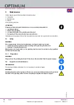 Предварительный просмотр 14 страницы Optimum 3101530 Operating Manual