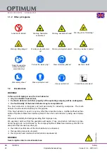 Предварительный просмотр 20 страницы Optimum 3101670 Operating Manual