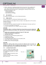 Предварительный просмотр 12 страницы Optimum 3290360 Operating Instructions Manual