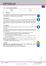 Предварительный просмотр 20 страницы Optimum 3290360 Operating Instructions Manual