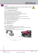 Предварительный просмотр 39 страницы Optimum 3290360 Operating Instructions Manual