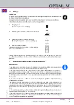 Предварительный просмотр 67 страницы Optimum 333 8160 Operating Manual