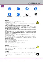 Предварительный просмотр 7 страницы Optimum 3338116 Operating Manual