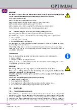 Предварительный просмотр 9 страницы Optimum 3338116 Operating Manual