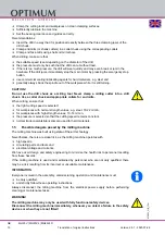 Предварительный просмотр 10 страницы Optimum 3338131 Operating Manual