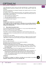 Предварительный просмотр 8 страницы Optimum 3338135 Operating Manual