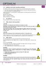 Предварительный просмотр 12 страницы Optimum 3338135 Operating Manual