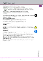 Предварительный просмотр 10 страницы Optimum 3338165 Operating Manual