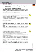 Предварительный просмотр 26 страницы Optimum 3338180 Operating Manual