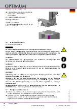 Предварительный просмотр 32 страницы Optimum 3338180 Operating Manual