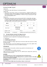 Предварительный просмотр 64 страницы Optimum 3338180 Operating Manual