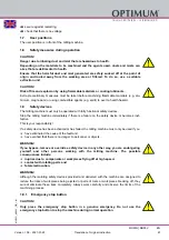 Предварительный просмотр 67 страницы Optimum 3338180 Operating Manual