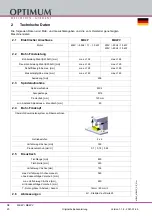 Предварительный просмотр 20 страницы Optimum 3338460 Operating Manual