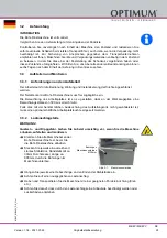 Предварительный просмотр 25 страницы Optimum 3338460 Operating Manual