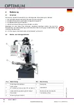 Предварительный просмотр 32 страницы Optimum 3338460 Operating Manual