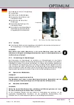 Предварительный просмотр 35 страницы Optimum 3338460 Operating Manual