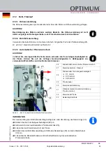 Предварительный просмотр 39 страницы Optimum 3338460 Operating Manual