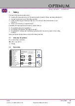 Предварительный просмотр 7 страницы Optimum 3346240 Operating Manual