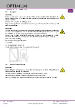 Предварительный просмотр 26 страницы Optimum 3346240 Operating Manual