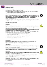 Предварительный просмотр 31 страницы Optimum 3346240 Operating Manual