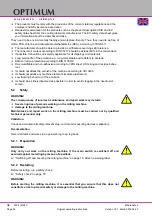 Предварительный просмотр 54 страницы Optimum 3346240 Operating Manual