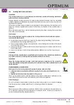 Предварительный просмотр 69 страницы Optimum 3346240 Operating Manual