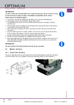 Preview for 28 page of Optimum 3346245 Operating Manual