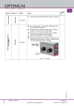 Preview for 62 page of Optimum 3403020 Operating Manual