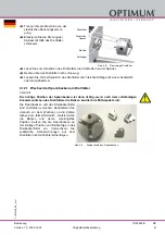 Preview for 41 page of Optimum 3425010 Operating Manual