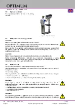 Предварительный просмотр 12 страницы Optimum B 24 H Operating Manual